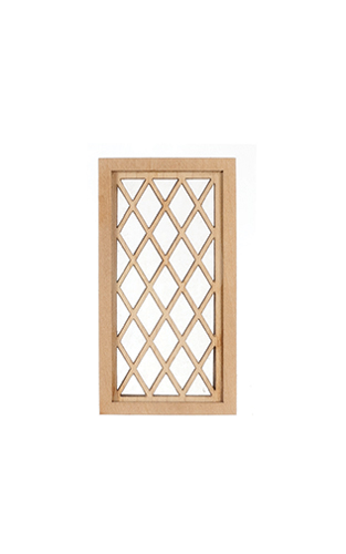 Dollhouse Miniature WINDOW, MEDIUM - DIAMNOND